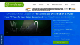 What Ereleases.com website looked like in 2019 (5 years ago)