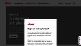 What Eneco.nl website looked like in 2019 (5 years ago)