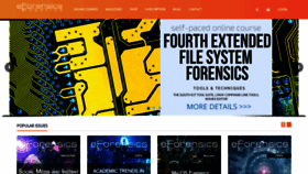 What Eforensicsmag.com website looked like in 2019 (5 years ago)