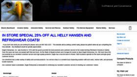What Eaglesafety.info website looked like in 2019 (5 years ago)