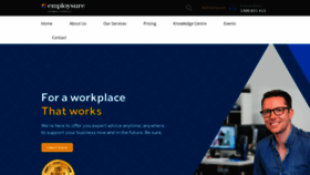 What Employsure.com.au website looked like in 2019 (5 years ago)