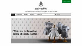 What Emilyrabbit.com website looked like in 2019 (5 years ago)