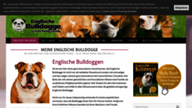 What Englische-bulldogge-freunde.de website looked like in 2019 (5 years ago)
