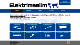 What Elektrimaailm.ee website looked like in 2019 (5 years ago)