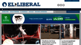 What Elliberal.com.ar website looked like in 2019 (5 years ago)