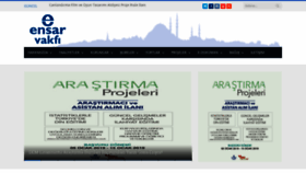 What Ensar.org website looked like in 2019 (6 years ago)
