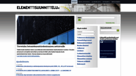What Elementtisuunnittelu.fi website looked like in 2019 (5 years ago)