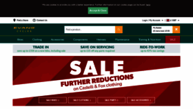 What Evanscycles.com website looked like in 2019 (6 years ago)