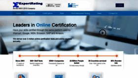 What Expertrating.com website looked like in 2019 (5 years ago)