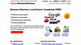 What Expressbusinessdirectory.com website looked like in 2019 (5 years ago)