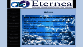 What Eternea.org website looked like in 2019 (5 years ago)