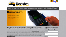 What Eschelonms.com website looked like in 2019 (5 years ago)