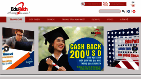 What Edupath.org.vn website looked like in 2019 (5 years ago)