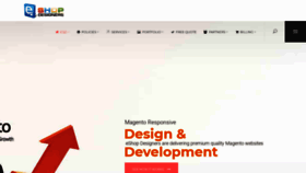 What Eshopdesigner.co.uk website looked like in 2019 (5 years ago)