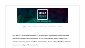 What Ericataylorpr.com website looked like in 2019 (5 years ago)