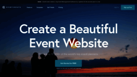 What Eventcreate.com website looked like in 2019 (5 years ago)