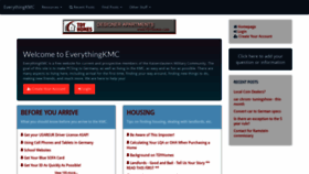 What Everythingkmc.com website looked like in 2019 (5 years ago)