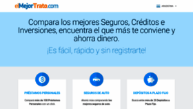 What Elmejortrato.com website looked like in 2019 (5 years ago)