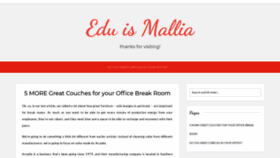 What Eduismallia.org website looked like in 2019 (5 years ago)