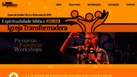 What Encontrosepal.org.br website looked like in 2019 (5 years ago)