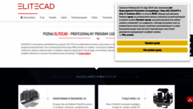 What Elitecad.pl website looked like in 2019 (5 years ago)