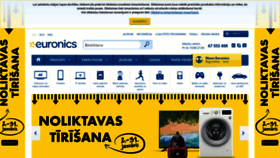 What Euronics.lv website looked like in 2019 (5 years ago)