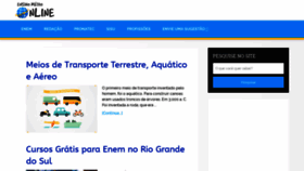 What Ensinomedioonline.com.br website looked like in 2019 (5 years ago)