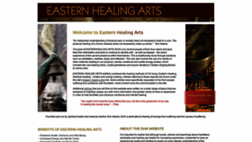 What Easternhealingarts.com website looked like in 2019 (5 years ago)