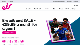 What Eircom.net website looked like in 2019 (6 years ago)