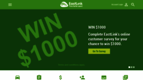 What Eastlink.com.au website looked like in 2019 (5 years ago)