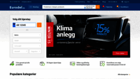 What Eurodel.no website looked like in 2019 (5 years ago)