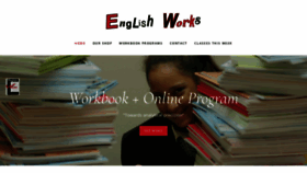 What Englishworks.com.au website looked like in 2019 (5 years ago)