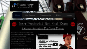 What Examapps.com website looked like in 2019 (5 years ago)