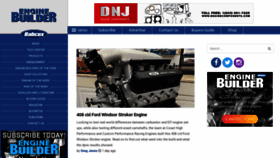 What Enginebuildermag.com website looked like in 2019 (5 years ago)