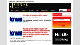 What E-jurnal.com website looked like in 2019 (5 years ago)