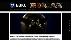 What Ebkc.org website looked like in 2019 (5 years ago)