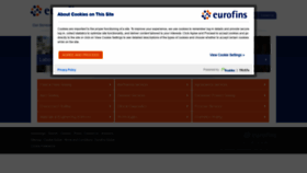 What Eurofins.com website looked like in 2019 (5 years ago)