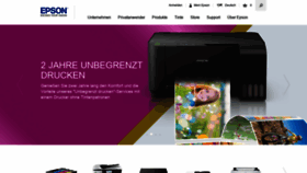 What Epson.at website looked like in 2019 (5 years ago)