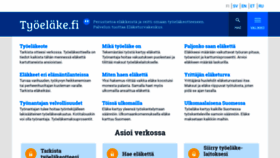 What Elakeuudistus.fi website looked like in 2019 (5 years ago)