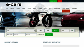 What E-auto.website website looked like in 2019 (5 years ago)