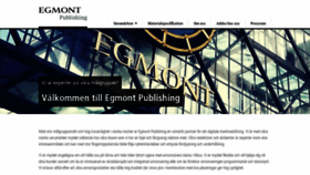 What Egmontdigital.se website looked like in 2019 (5 years ago)