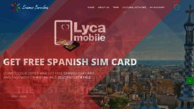 What Erasmusbarcelona.com website looked like in 2019 (6 years ago)