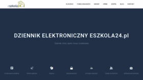 What Eszkola24.pl website looked like in 2019 (5 years ago)