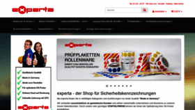 What Experta-sicherheitskennzeichnung.de website looked like in 2019 (5 years ago)