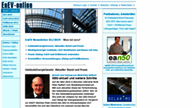 What Enev-online.de website looked like in 2019 (5 years ago)