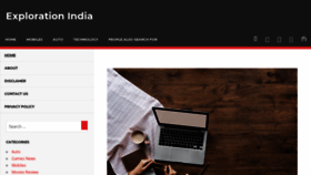 What Explorationindia.com website looked like in 2019 (5 years ago)