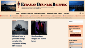 What Eurasianbusinessbriefing.com website looked like in 2019 (5 years ago)