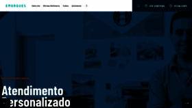 What Emarques.pt website looked like in 2019 (5 years ago)