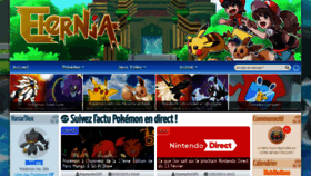What Eternia.fr website looked like in 2019 (5 years ago)