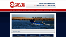 What Eigevis.com website looked like in 2019 (5 years ago)